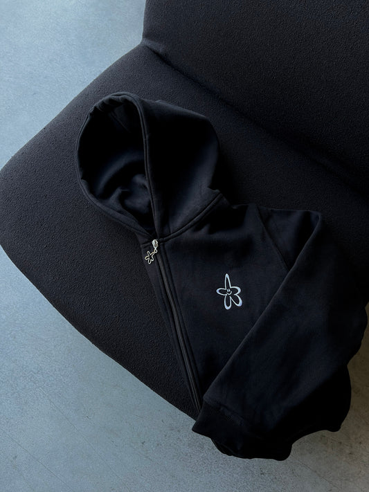 Flowers Black - Jacket