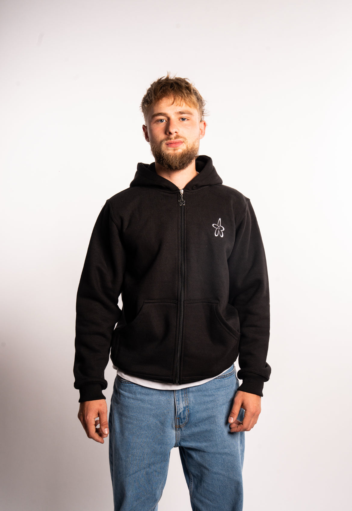 Flowers Black - Jacket