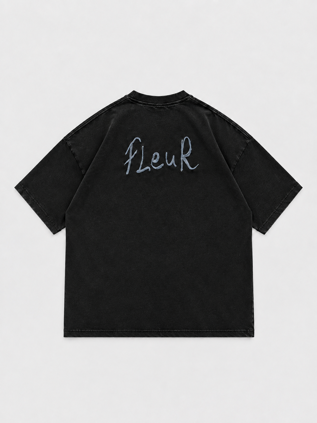 Fleur Dark Grey - Tee