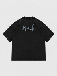 Fleur Dark Grey - Tee