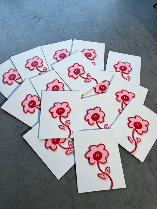Pink Flower - 3D CADRE