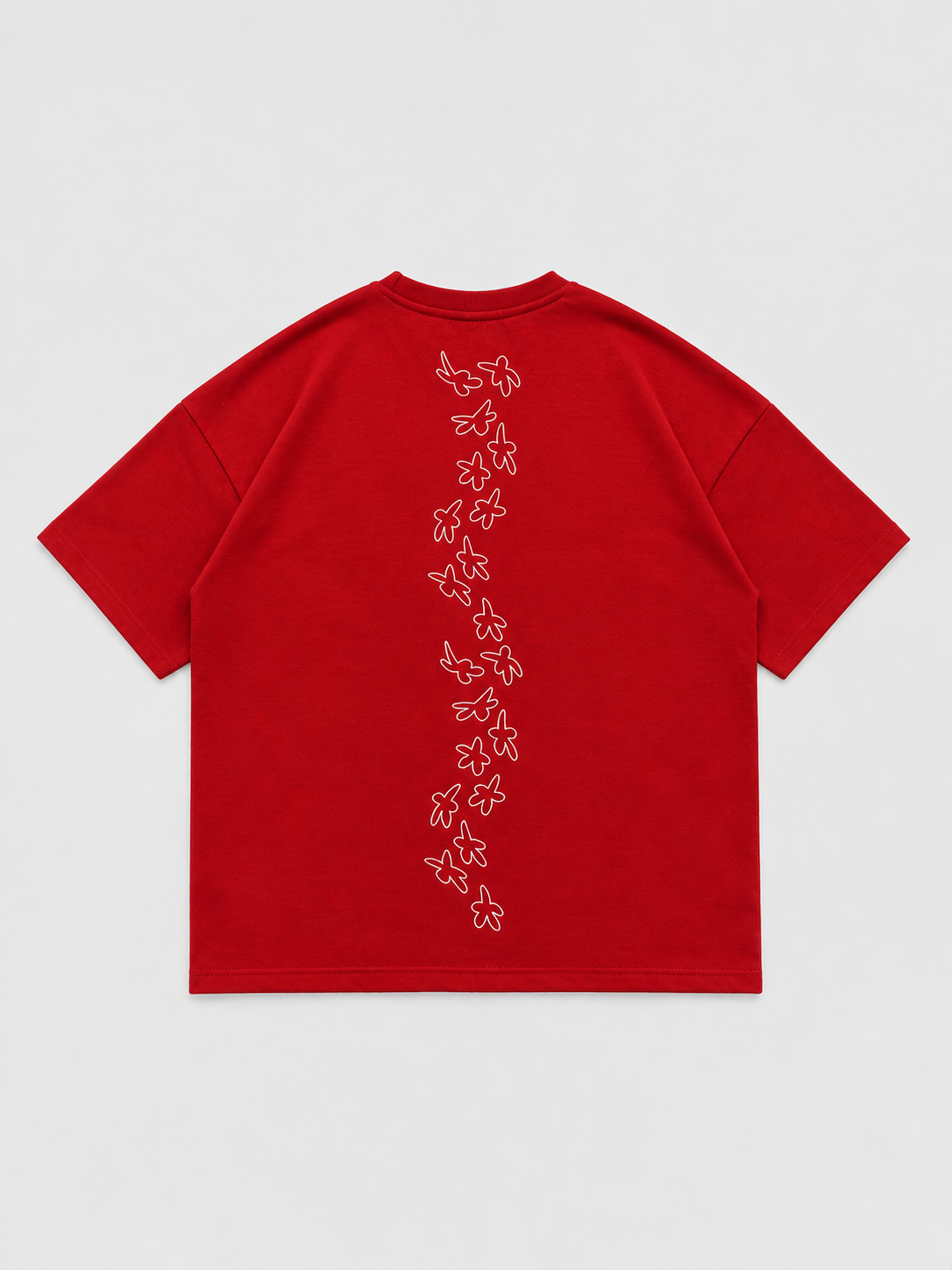 fallflor red - tee