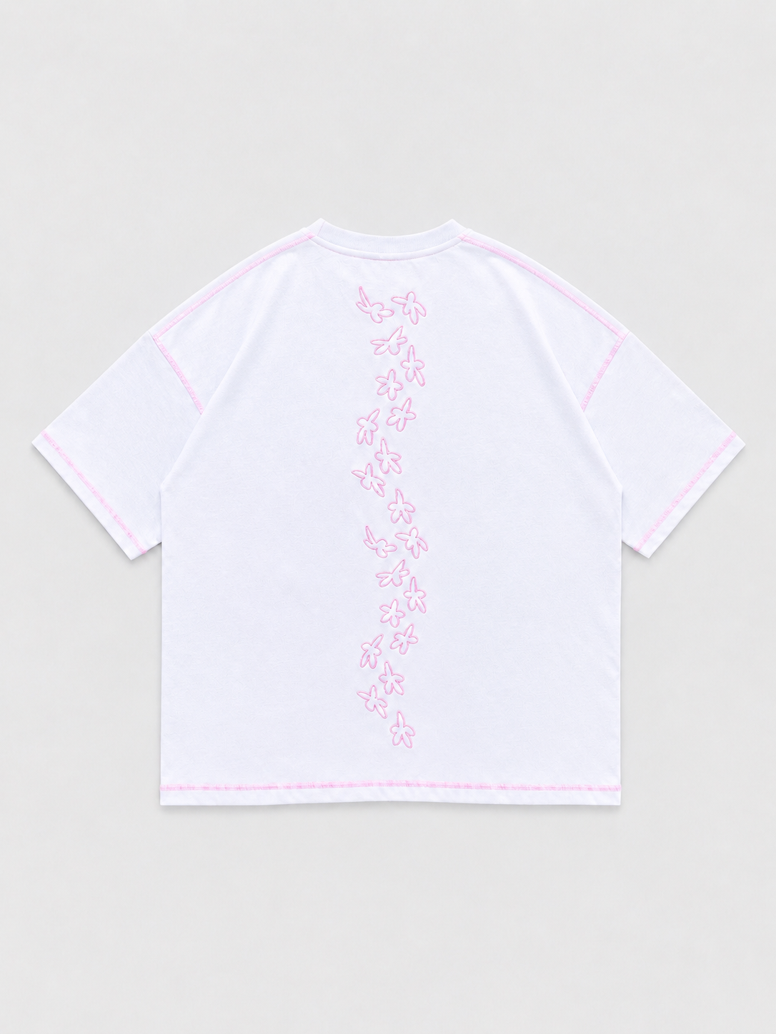 fallflor pink - tee