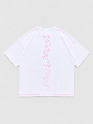 fallflor pink - tee