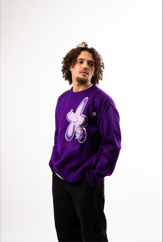 Knit - Purple