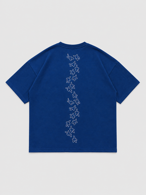 Fallflor blue - tee