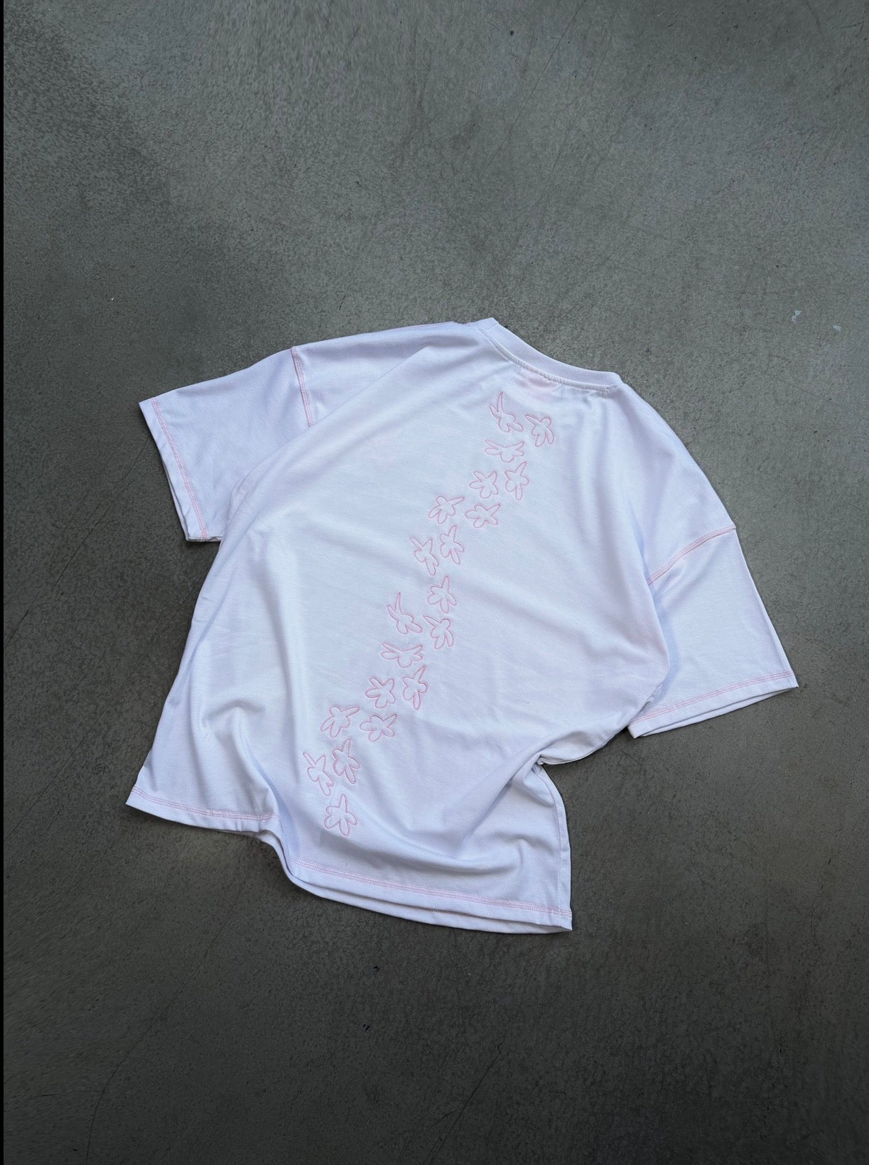 fallflor pink - tee
