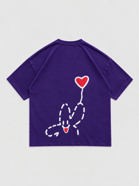 love purple - tee